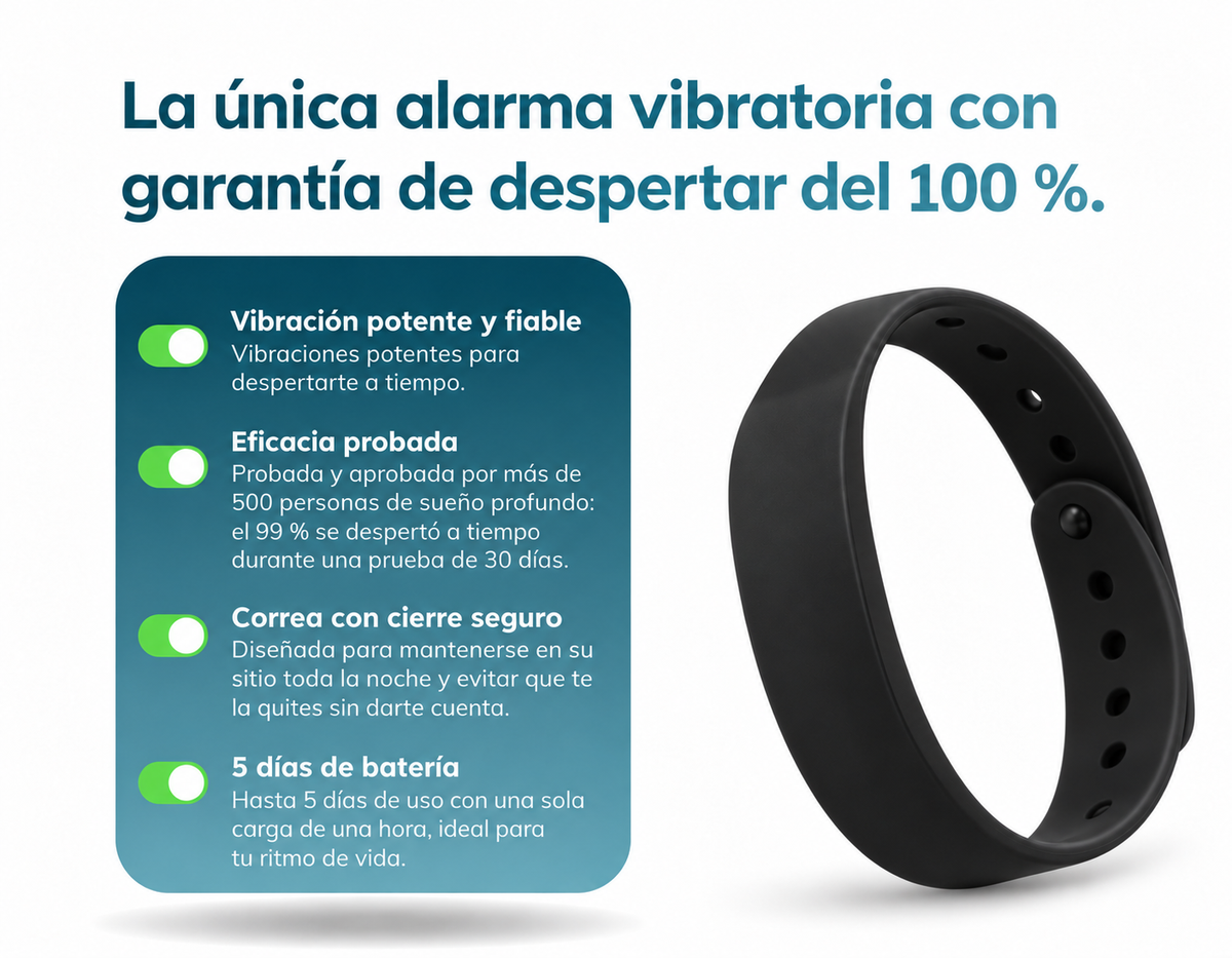 Pulsera despertador Vibrella